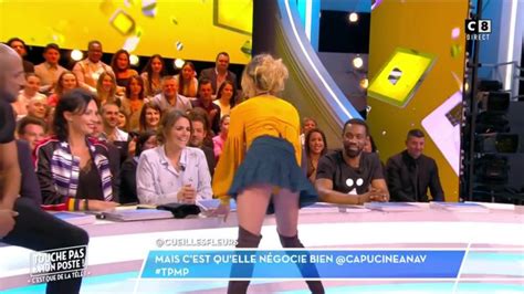 Oops Capucine Anav montre sa culotte lors d une danse très sexy