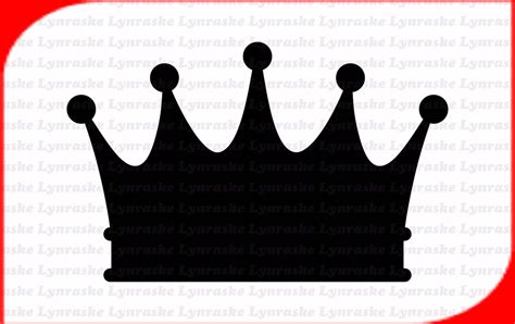 Crown Silhouette SVG Svg Dxf Cricut Silhouette Cut File - Etsy