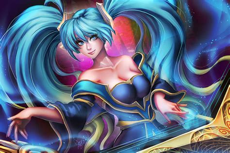 Lol Sona By Sakuyasworld On Deviantart