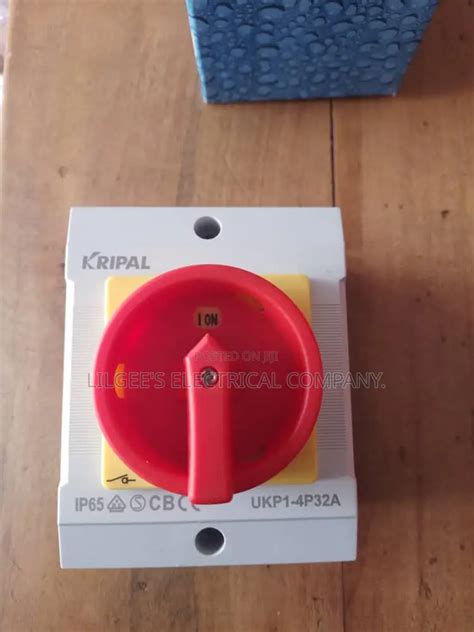 Original 32 Amps 4 Pole Kripal Isolator Switch In Lagos Island Eko