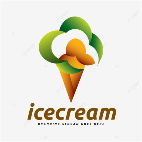 Vanilla Dessert And Delicious Icecream Logo, Ice Cream, Dessert ...