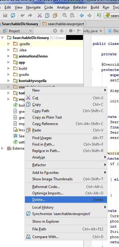 Tutustu Imagen Android Studio Delete Module Abzlocal Fi