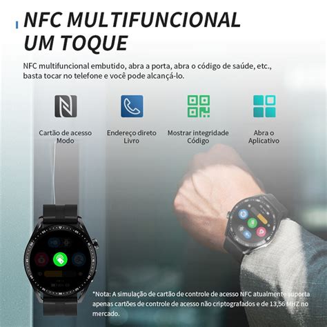 Relógio Smartwatch Hw28 Laranja Unissex Função Nfc Lançamento Original