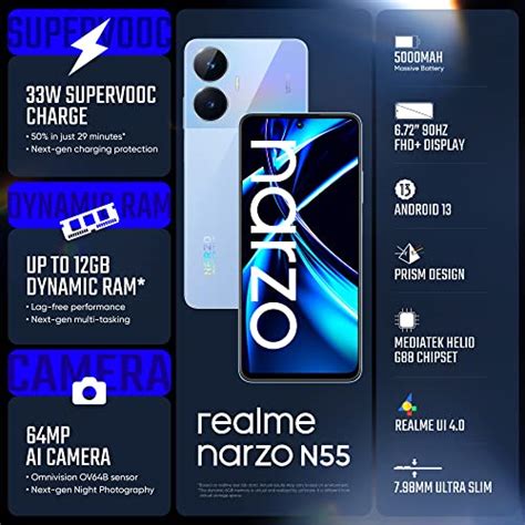 Buy Realme Narzo N Gb Ram Gb Storage Prime Blue Online