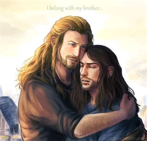 Fili And Kili Hobbit Art Fili And Kili The Hobbit