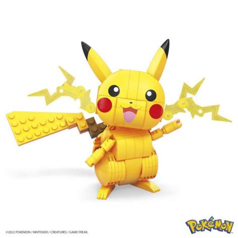 MEGA Construx Pokémon Construye Y Muestra Pikachu Juguettos