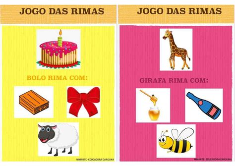 Jogo Das Rimas Edukinclusiva