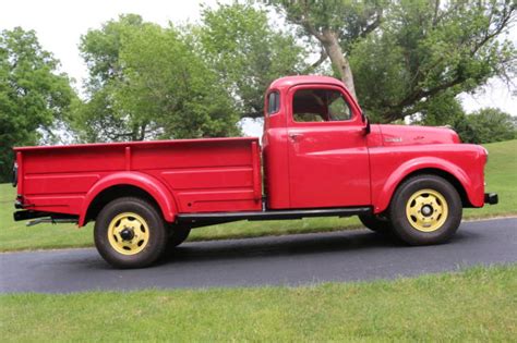 1950 Dodge 1 Ton D Model Pickup truck restored to perfection