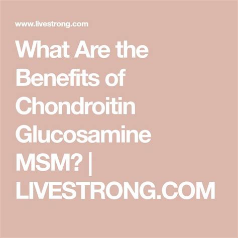 What Is The Difference Between Glucosamine With Chondritin And