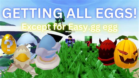 How To Get All The Eggs In Roblox Bedwars Except The Easy Gg Egg