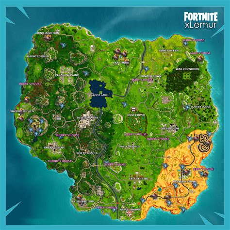 Behold The Only Fortnite Map Youll Ever Need All Rifts All Atks