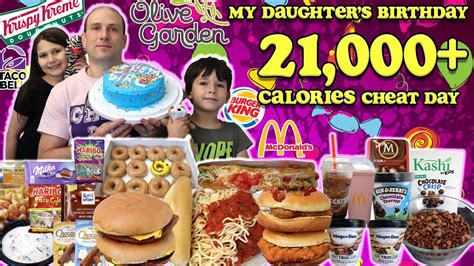 Calories My Daughter S Birthday Casual Ty Cheat Day Ep