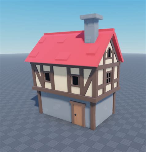 Low Poly Medieval House - Creations Feedback - Developer Forum | Roblox