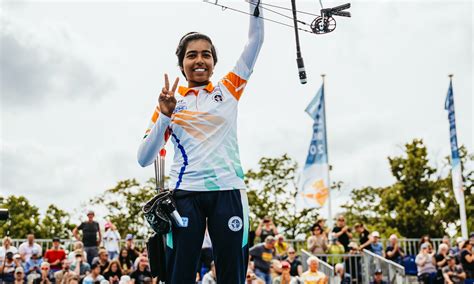 Aditi Swami Wins India S First Ever Individual Gold At World Archery