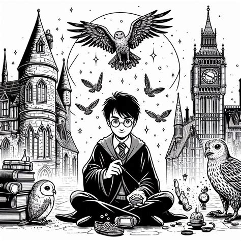 Desenhos Para Colorir Harry Potter