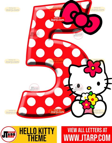 Hello Kitty Alphabet Letters Clip Art Library Hello Kitty Printable Letters A Z And 0 9