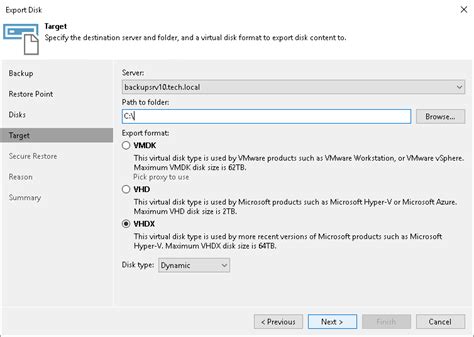 Step Select Destination And Disk Format User Guide For Microsoft