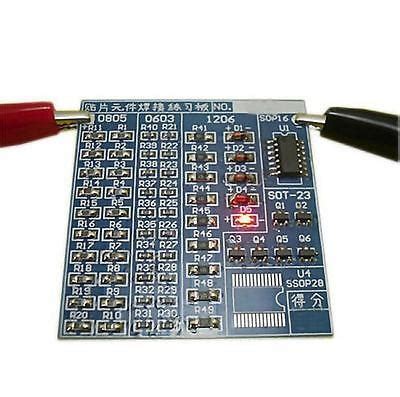 Smt Smd Componente Soldadura Práctica Placa Pcb Para Soldar Envío gratis