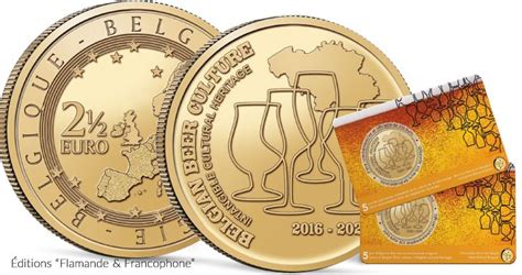 Pi Ce Belgique Lot X Euros Comm Mo Belgique Wallon Et