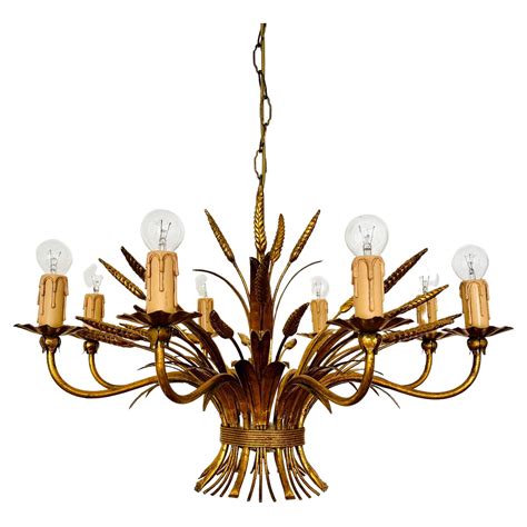 Italian Hollywood Regency Chandelier By Hans Kögl For Sale At 1stdibs