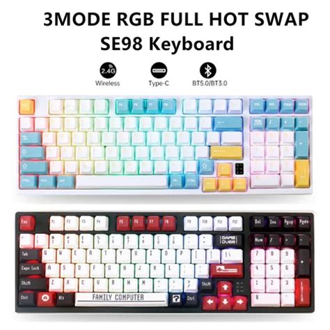 Buy Mathew Tech Hw Wireless Keyboard Mechanical Hot Swappable Hifi Sound Linear Switch Rgb