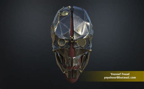 Artstation Corvos Mask Dishonored 2 Participant Of Cgtrader