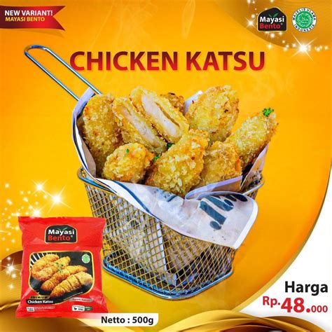 Jual Frozen Food Mayasi Bento Chicken Katsu Frozen Indonesia Shopee