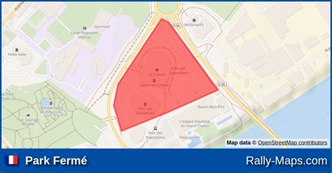 Park Ferm Stage Map Finale De La Coupe De France Des Rallyes