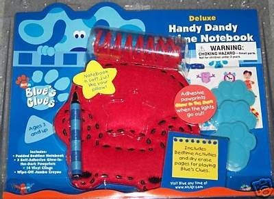 NEW Blue's Clues DELUXE BEDTIME Handy Dandy Notebook | #66036217