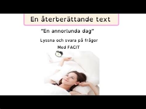 How To Learn Swedish En Terber Ttande Text Lyssna Och Svara P Fr Gor