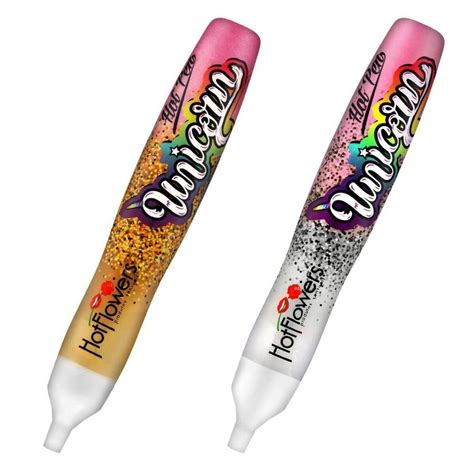 Caneta Hot Pen Glitter Unicorn G Hot Flowers Shopee Brasil