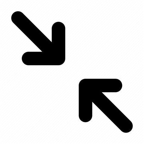 Minimize, arrow, arrows, video, ui, sign, shrink icon - Download on ... 