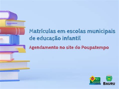 Secretaria Da Educação Inicia O Período De Matrículas Para A Educação