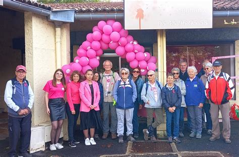 Fléac 957 récoltés au profit dOctobre rose Charente Libre fr