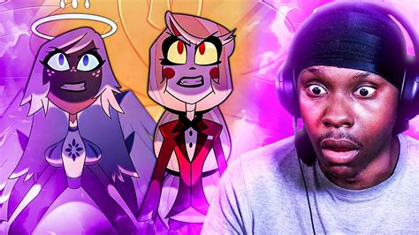 WELCOME TO HEAVEN Hazbin Hotel Episode 6 REACTION YouTube