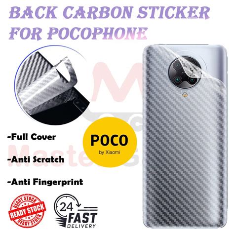 Pocophone Series Poco X4 Gt F4 M5 M4 Pro M3 Pro F1 F3 X3 Nfc Poco X3 Pro Poco M3 Back