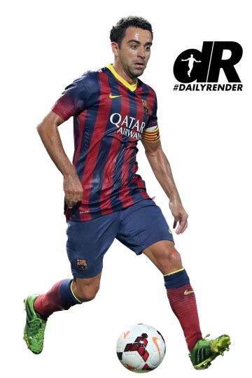 Xavi Hernandez Football Render Footyrenders