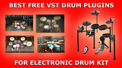 BEST FREE VST DRUM PLUGINS For Electronic Drums And Midi Pads YouTube