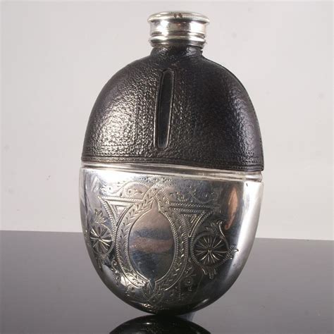 Fine Quality Antique Hip Flask Vintage Flask Hip Flask Flask