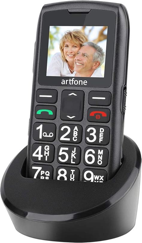 Artfone GSM Telefono Cellulare Per Anziani Con Tasti Grandi Pulsante