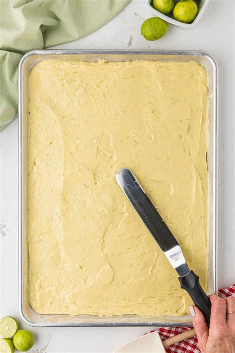 Easy Key Lime Cake Sheet Cake Recipe With Cake Mix Tidymom