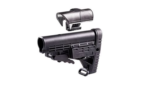 Caa Collapsible Ar15m4 Stock W Adjustable Cheek Rest