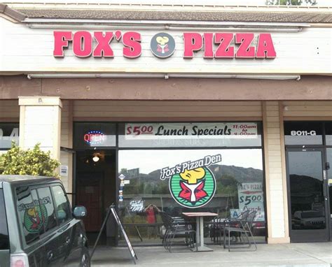 Foxs Pizza Den San Diego Reader