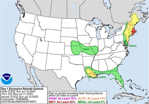 Nws Weather Prediction Center On Twitter A Moderate Risk Is In Effect In Our Day 1 Excessive