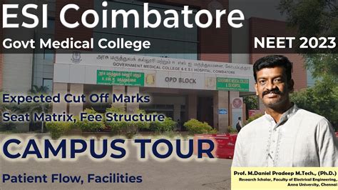 Govt Medical College And ESI Hospital Coimbatore ESI Medical College