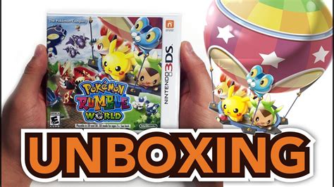 Pok Mon Rumble World Nintendo Ds Unboxing Youtube