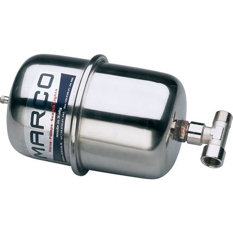 Marco Atx2 Stainless Steel Accumulator Tank 2 L With 12 T Nipple