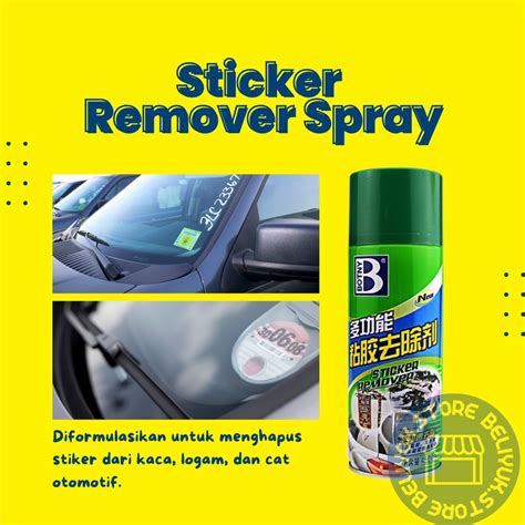 Jual Sticker Remover Spray Penghapus Bekas Cat Spray Penghilang Bekas