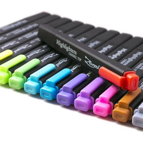 Highlighter Markers 14 Unique Colors Fluorescent, Classic & Pastel - C – ZenZoi