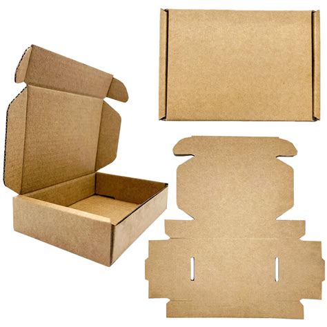 Small Corrugated Boxes 6x4x22 Inch Tiny Recyclable Cardboard Mailing